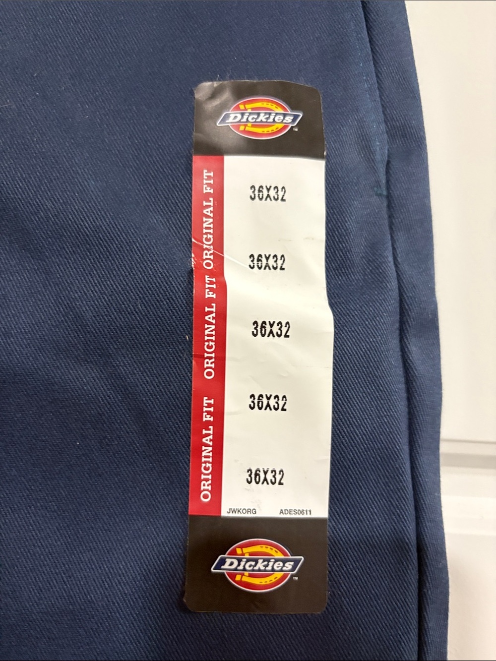 Dickies Navy Work Chinos – Straight Leg - Picture 2 of 5